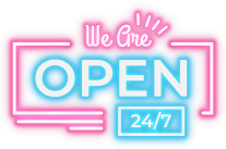 Open sign